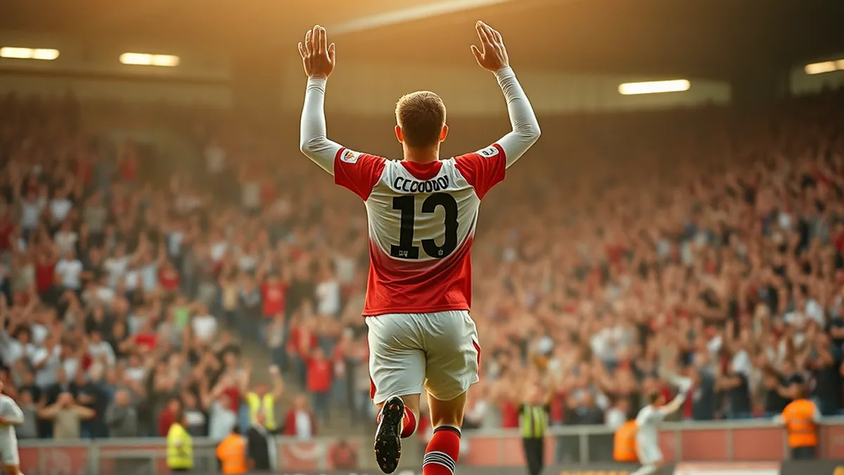 Crawley Town wins the League Two play-off final, beating Crewe Alexandra 2-0, with Orsi and Kelly scoring, to earn...